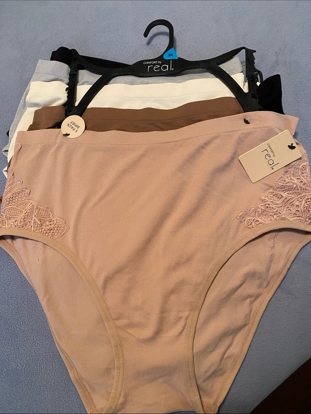 Comfort by real 5 Pack Women Briefs